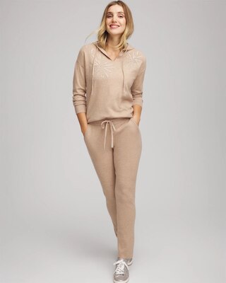 Zenergy® Luxe Embroidered Pullover Sweater click to view larger image.