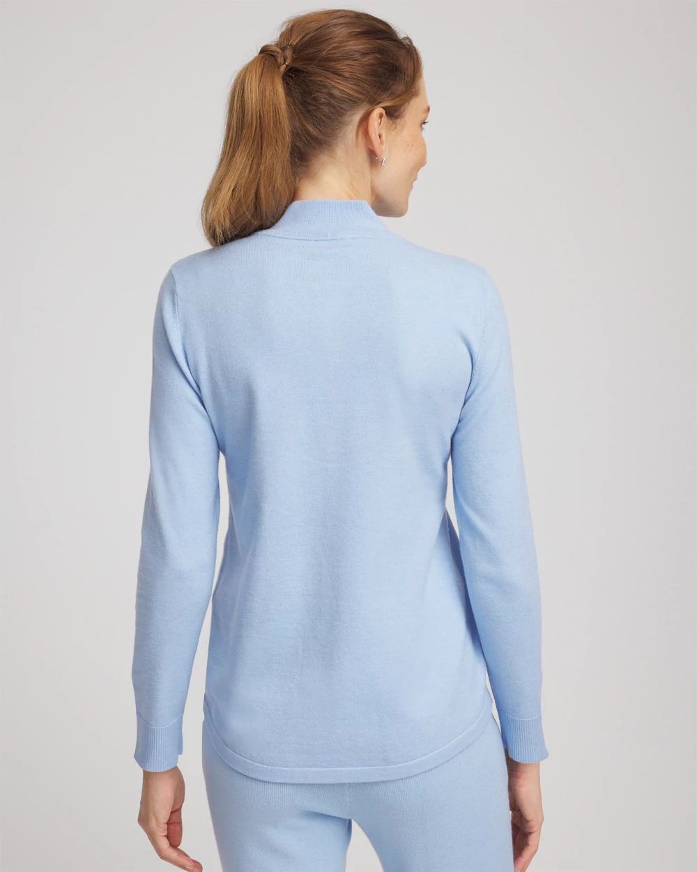 Zenergy® Luxe Half-Zip Pullover Top