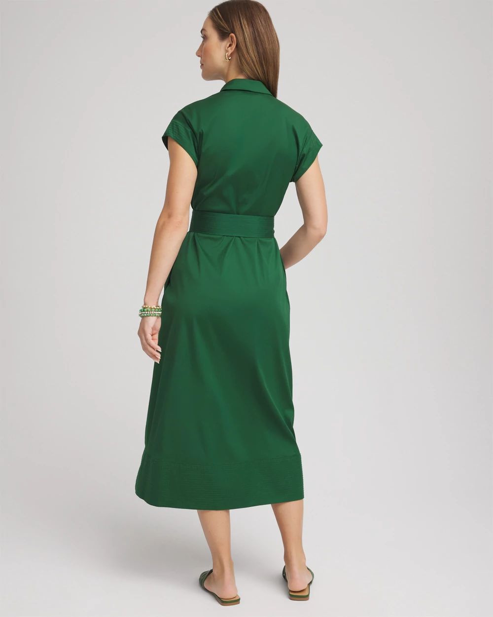 Poplin Midi Shirtdress