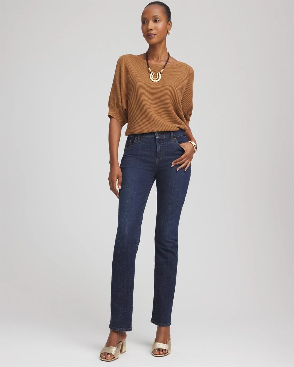 Girlfriend Slim Full-Length Jeans