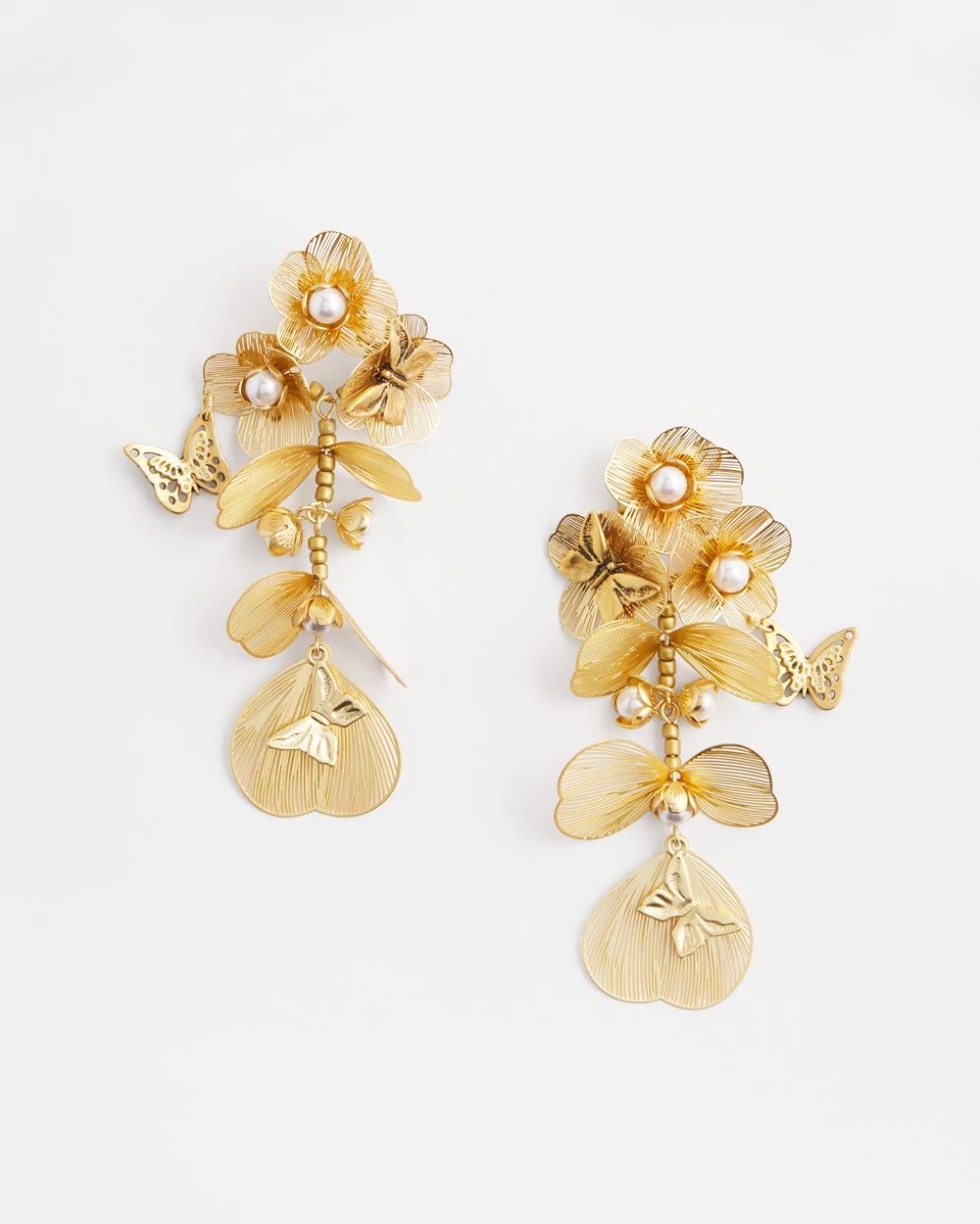 Statement Butterfly Filigree Earrings