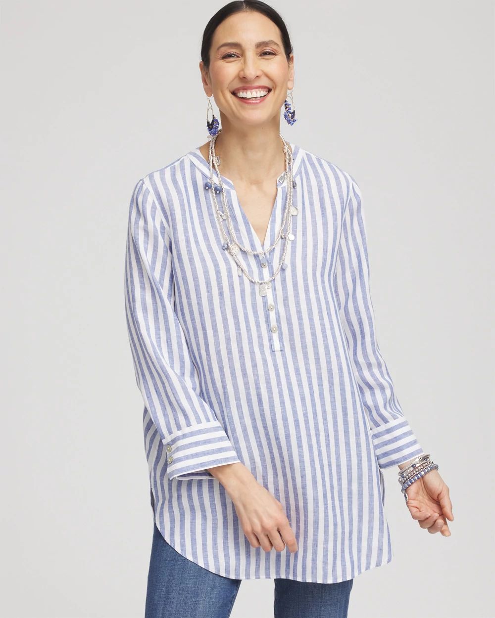 No Iron™ Linen Tunic