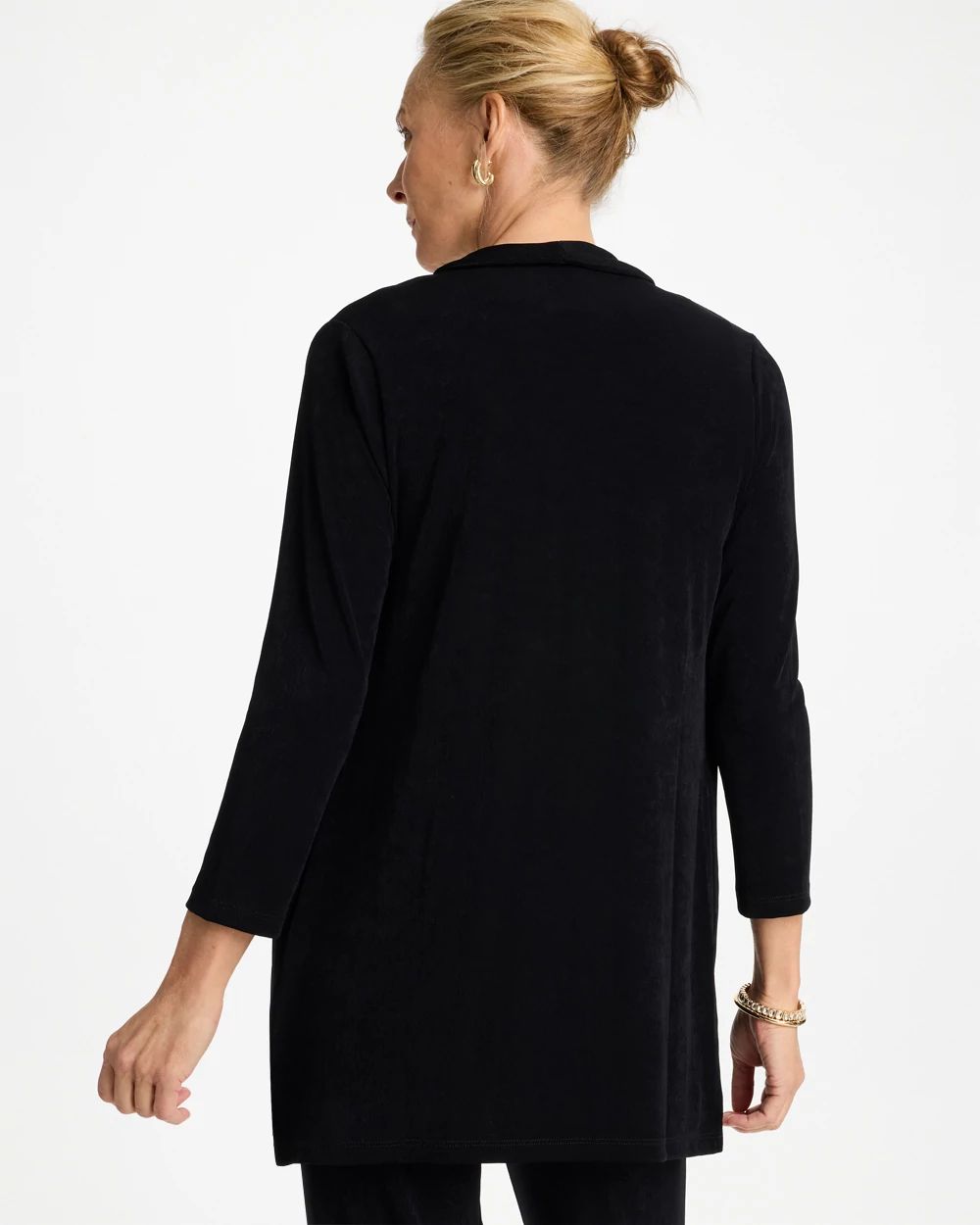 Travelers™ Classic Long Knit Jacket click to view larger image.