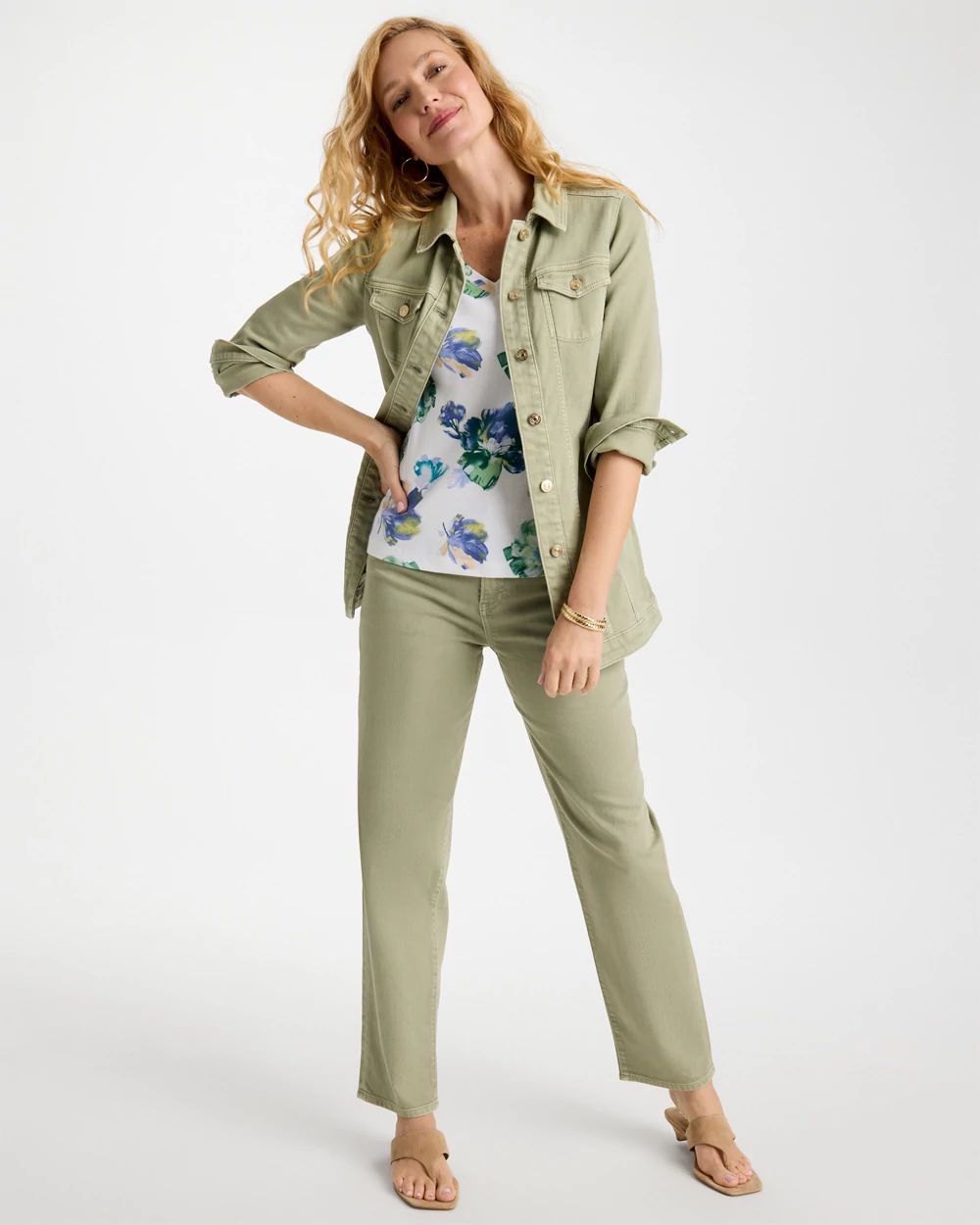 Boyfriend Relaxed Crop Jeans