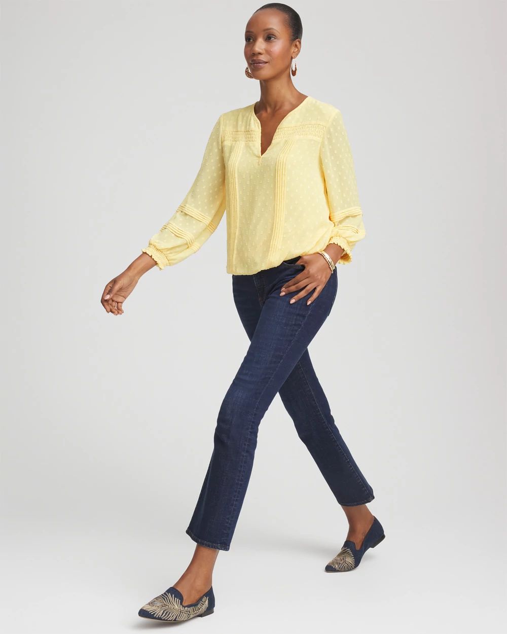 Girlfriend Kick Flare Jeans click to view larger image.