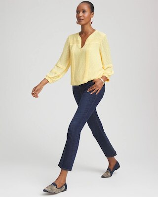 Girlfriend Kick Flare Jeans click to view larger image.