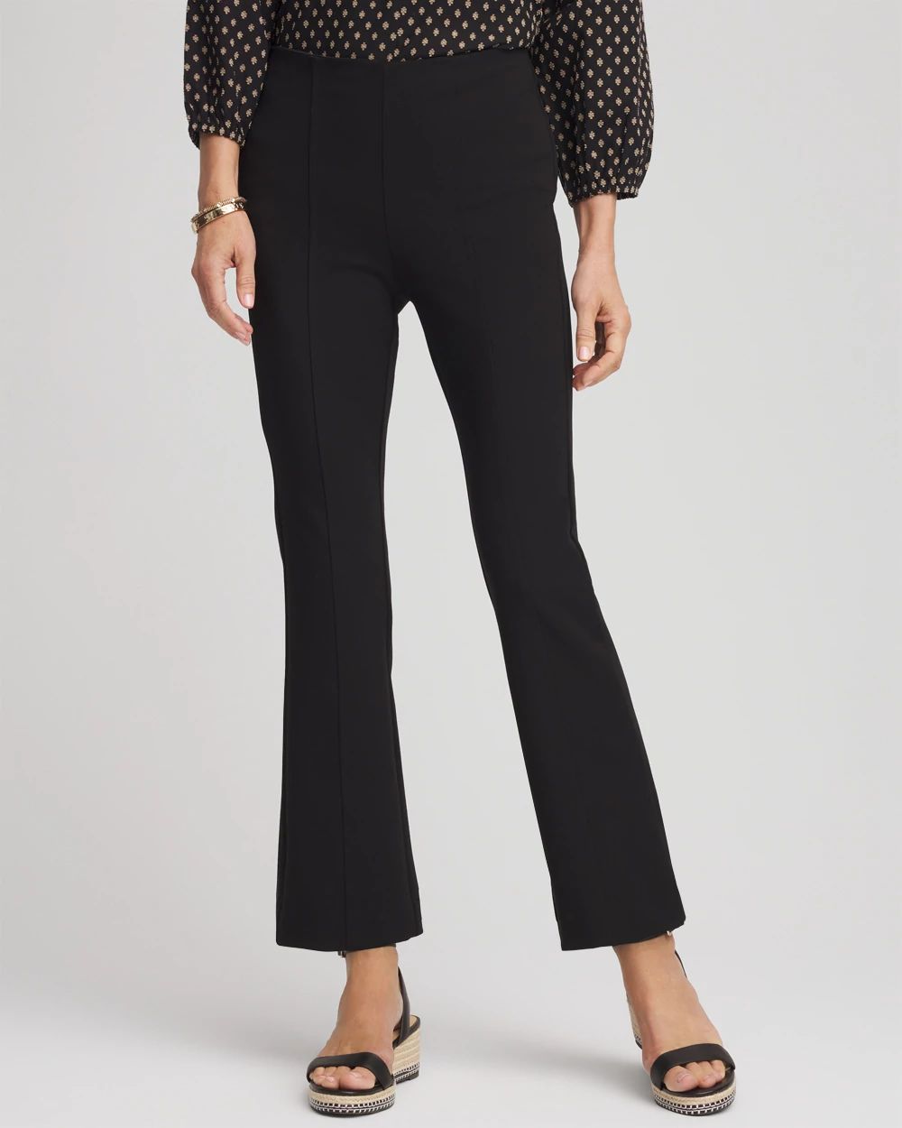 Lightweight Juliet Flared Ankle Pants