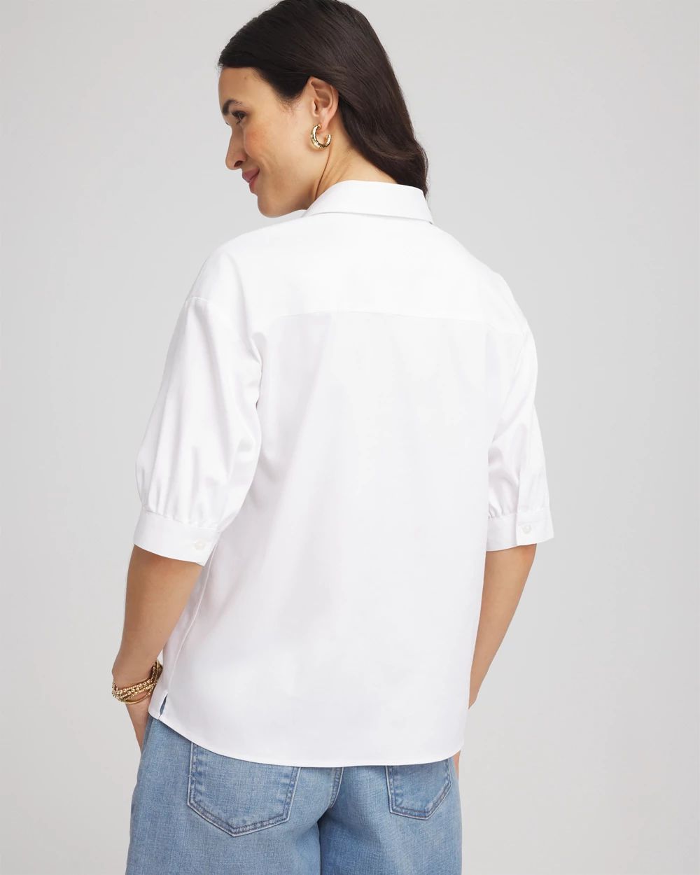 No Iron™ Short-Sleeved Shirt click to view larger image.