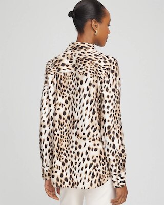 No Iron™ Animal Print Shirt click to view larger image.