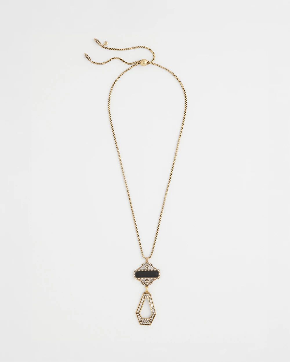 Adjustable Amulet Pendant Necklace