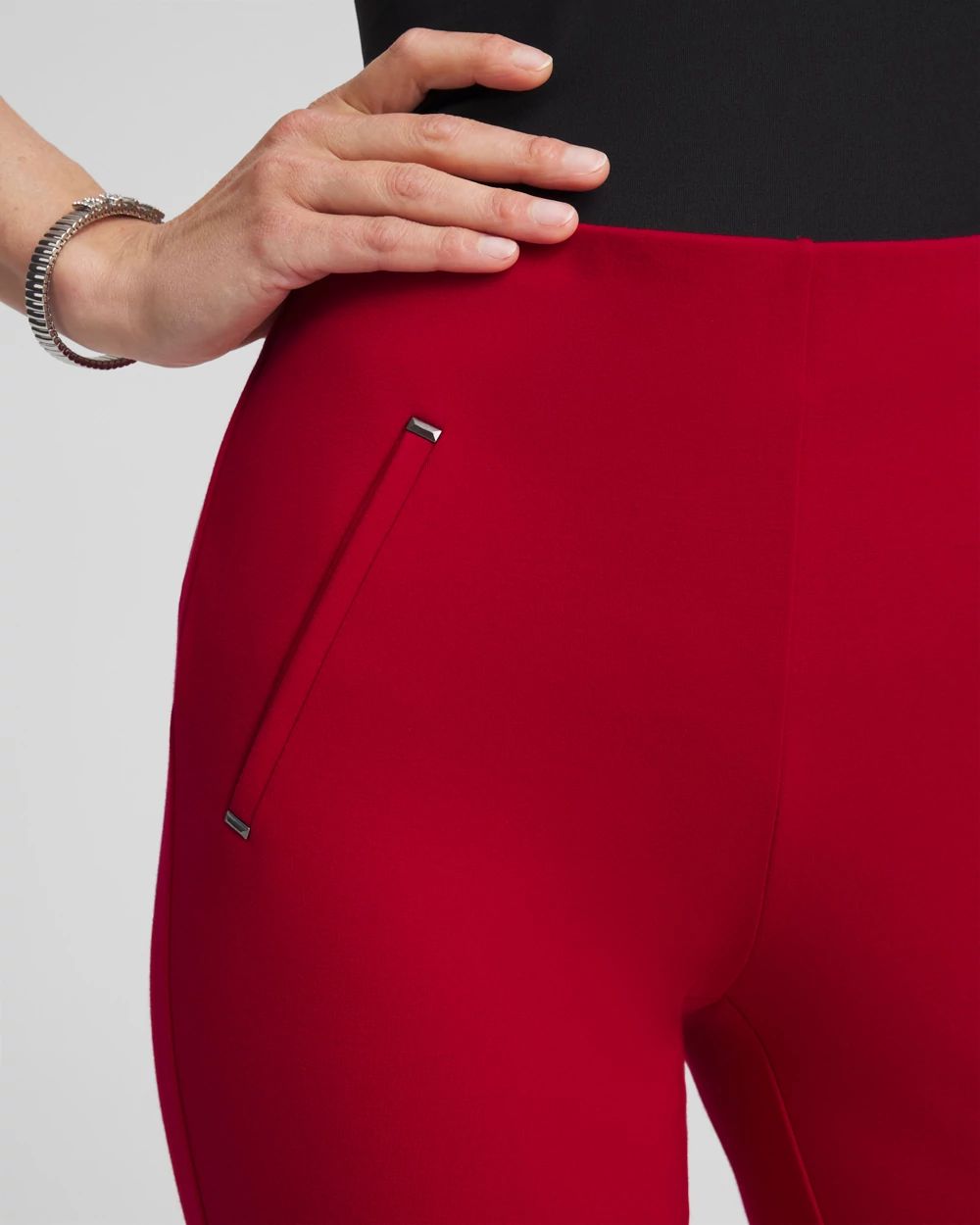 Juliet Slim Trim Detail Pants click to view larger image.