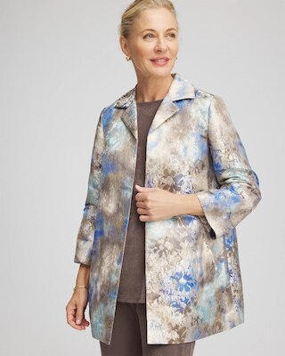 Travelers™ Collection Watercolor Jacquard Jacket