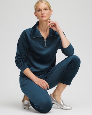 Zenergy® Velour Pullover click to view larger image.