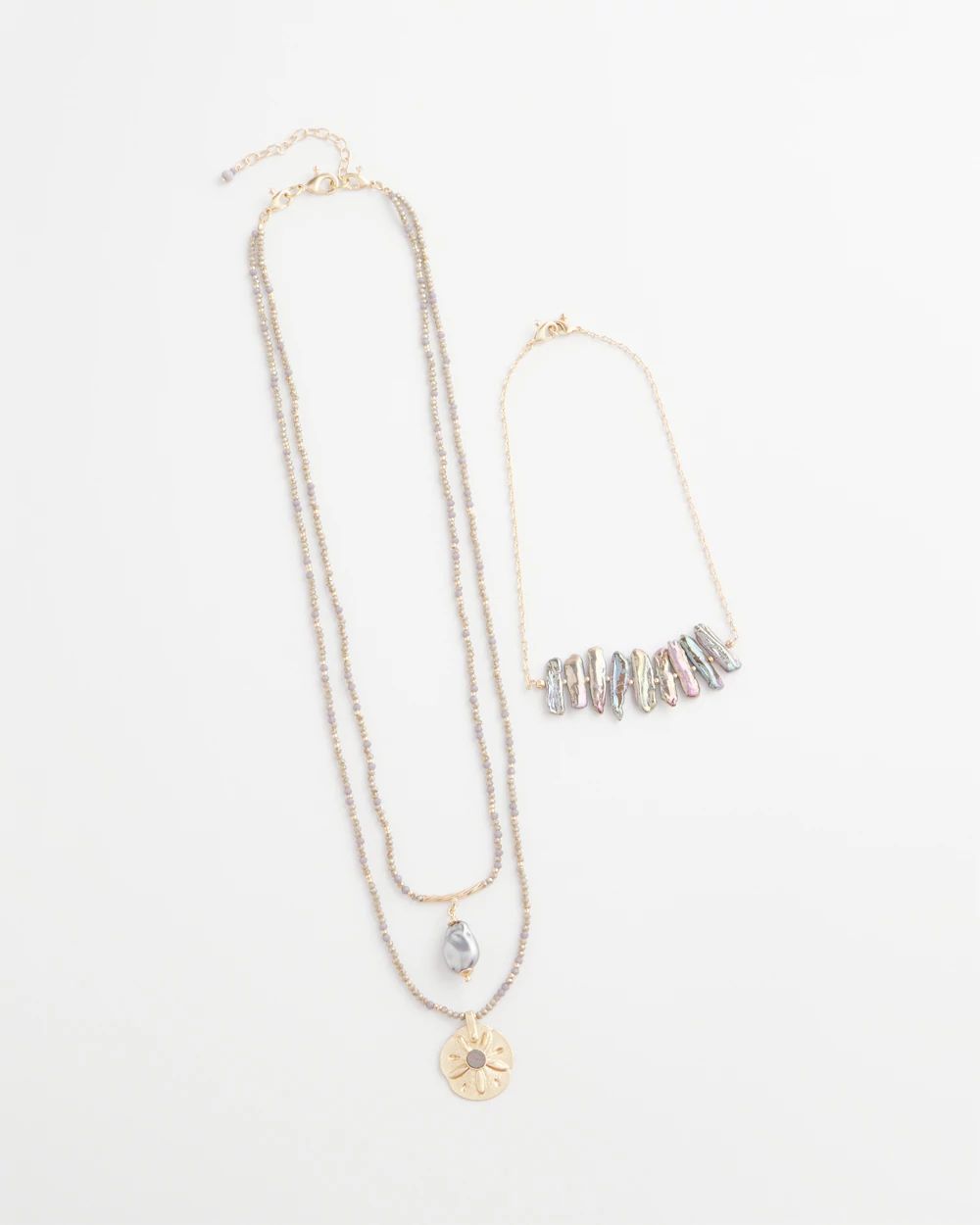 Convertible Abalone Pendant Necklace