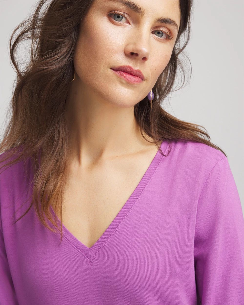 Touch of Cool™ V-Neck Layering Tee click to view larger image.