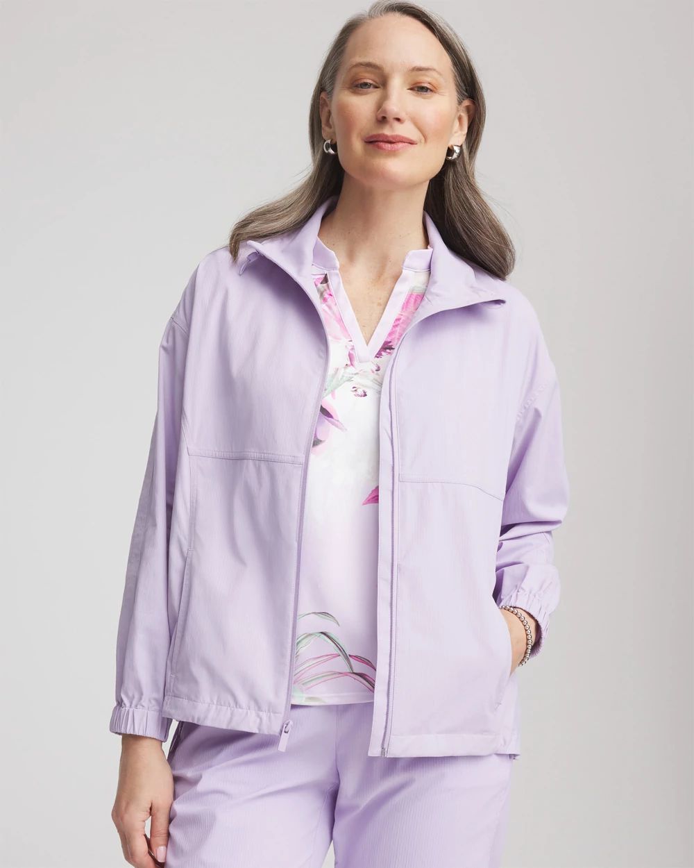 Zenergy® UPF Striped Jacket