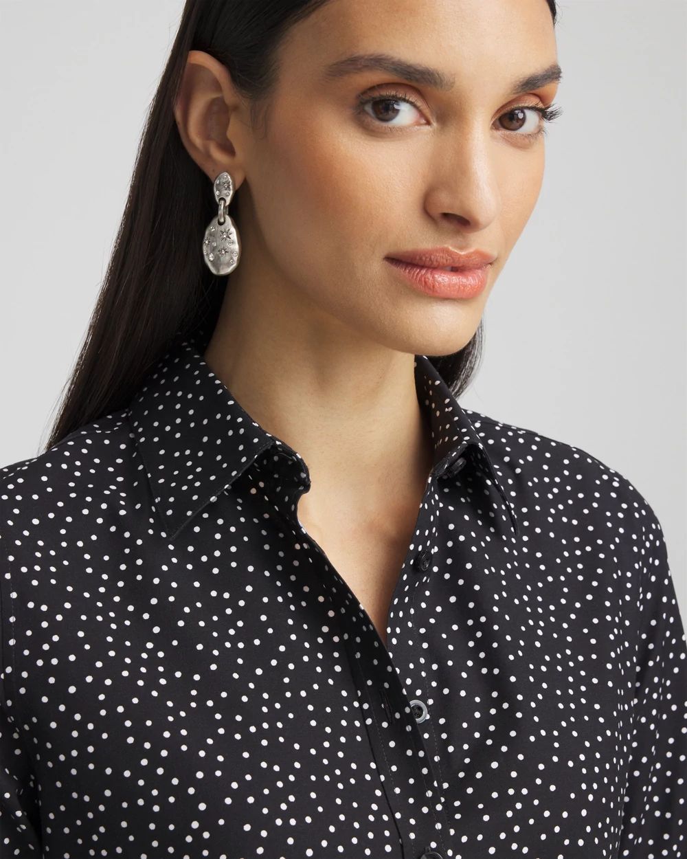No Iron™ Polka Dot Shirt