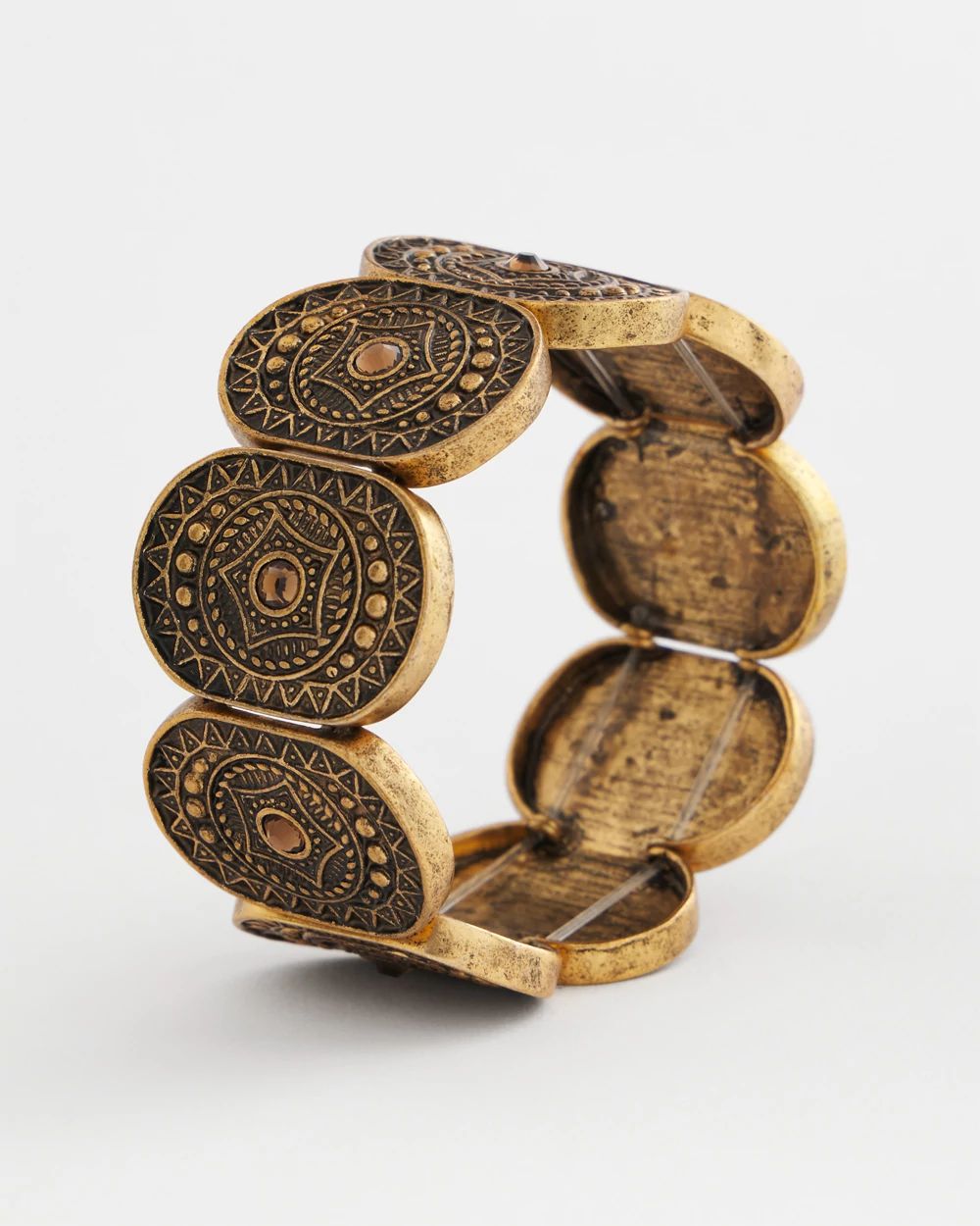 Medallion Stretch Bracelet click to view larger image.