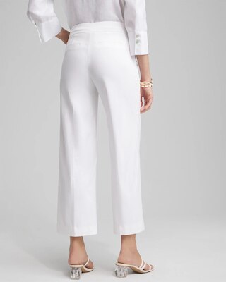 Petite Brigitte Wide Leg Cropped Pants click to view larger image.