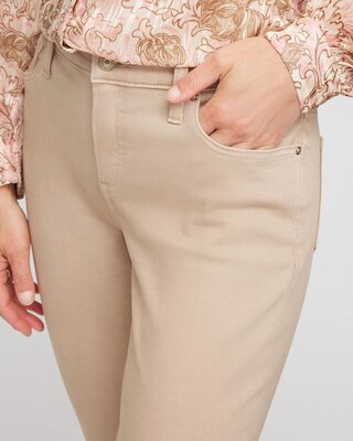 Girlfriend Slim Full-Length Jeans click to view larger image.