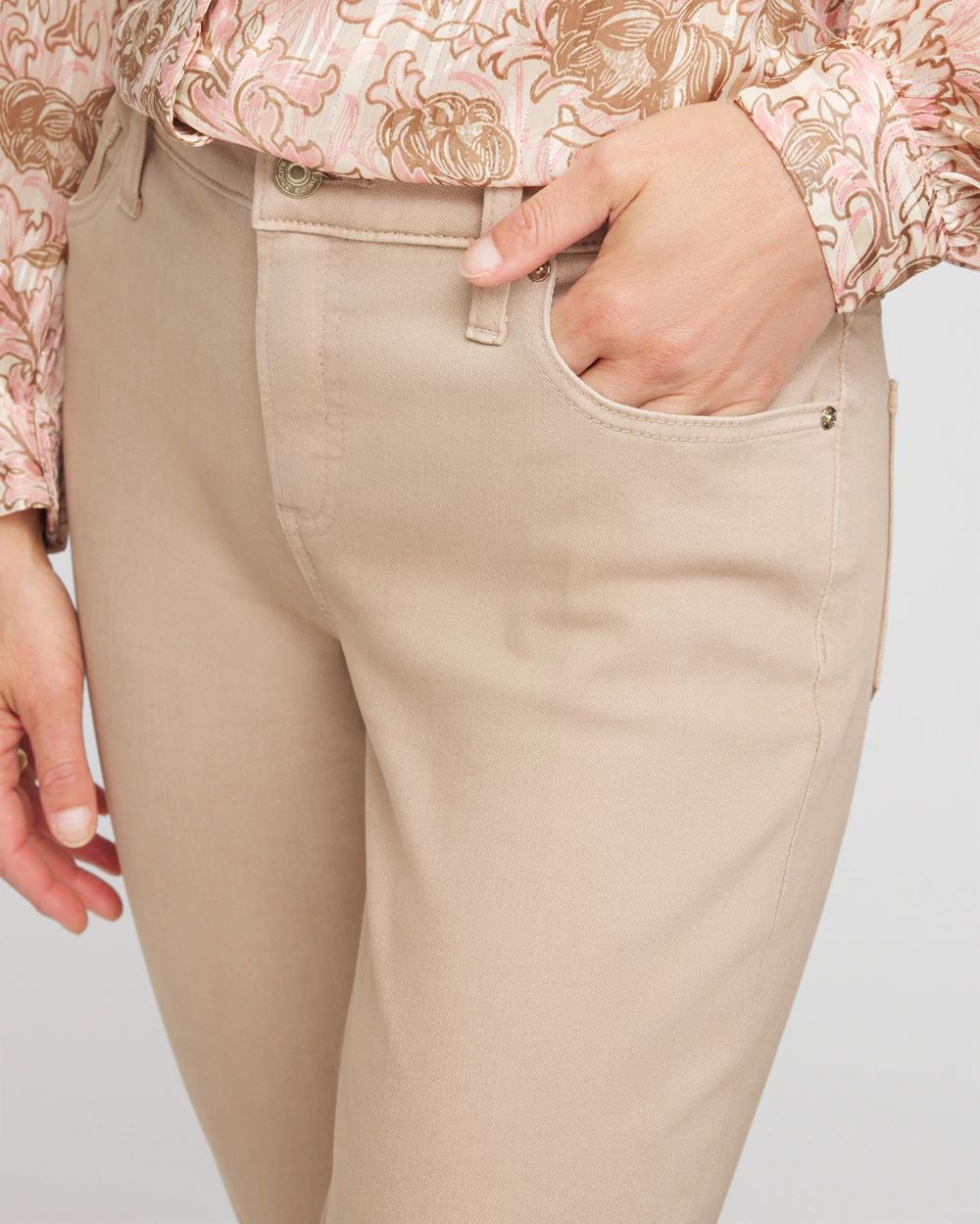 Girlfriend Slim Full-Length Jeans