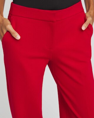 Emme Wide-Leg Trouser Ponte Pants click to view larger image.