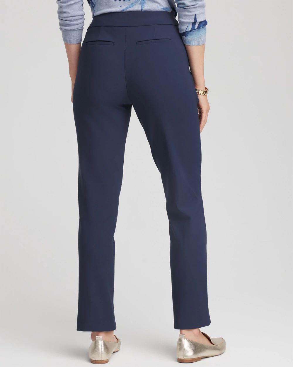 Lightweight Juliet Straight Ankle Pants