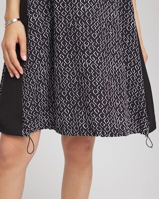 Zenergy® UPF Printed Bungee Dress click to view larger image.