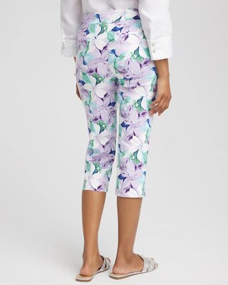 Brigitte™ Lily Pull-On Slim Capri Pants click to view larger image.