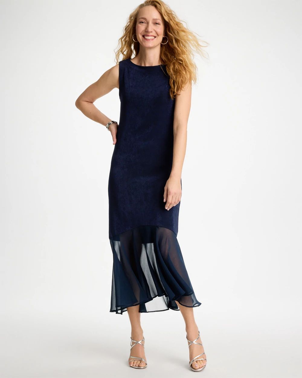 Travelers™ Chiffon Hem Dress