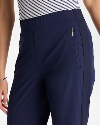 Zenergy® UPF Rib Mix Ankle Pants click to view larger image.