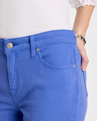 Girlfriend Slim Crop Jeans click to view larger image.