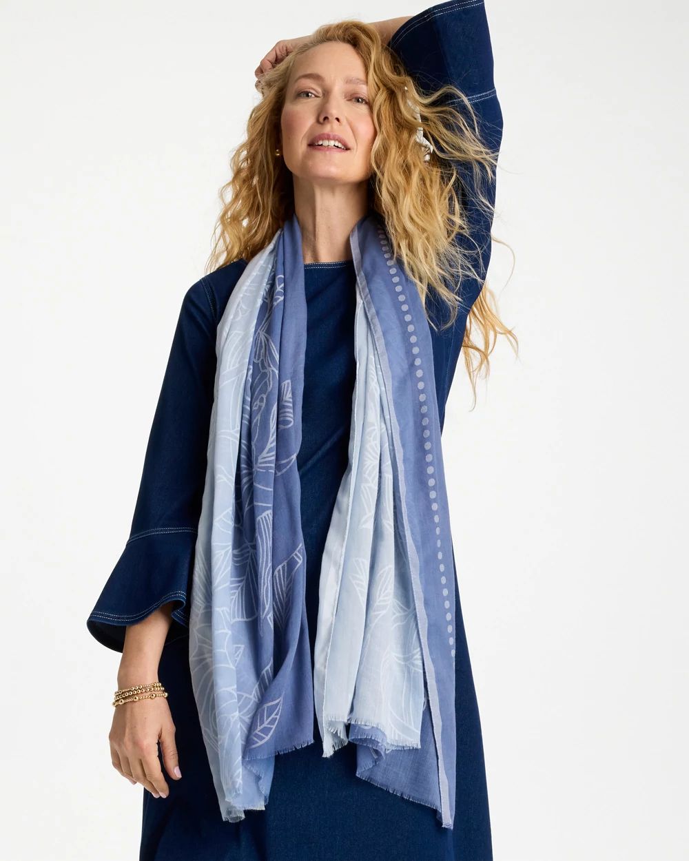 Ombre Oblong Scarf