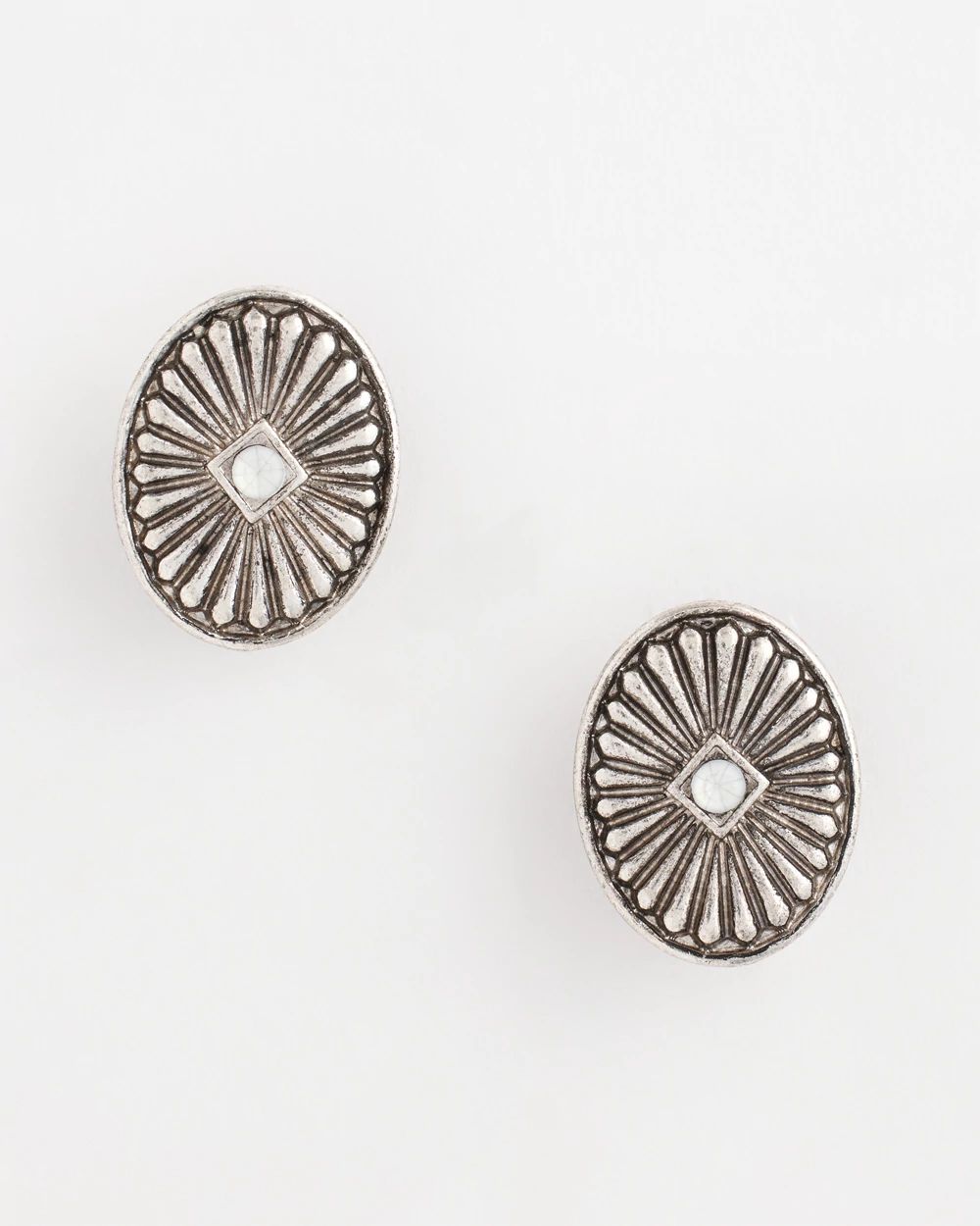 Medallion Clip-On Earrings