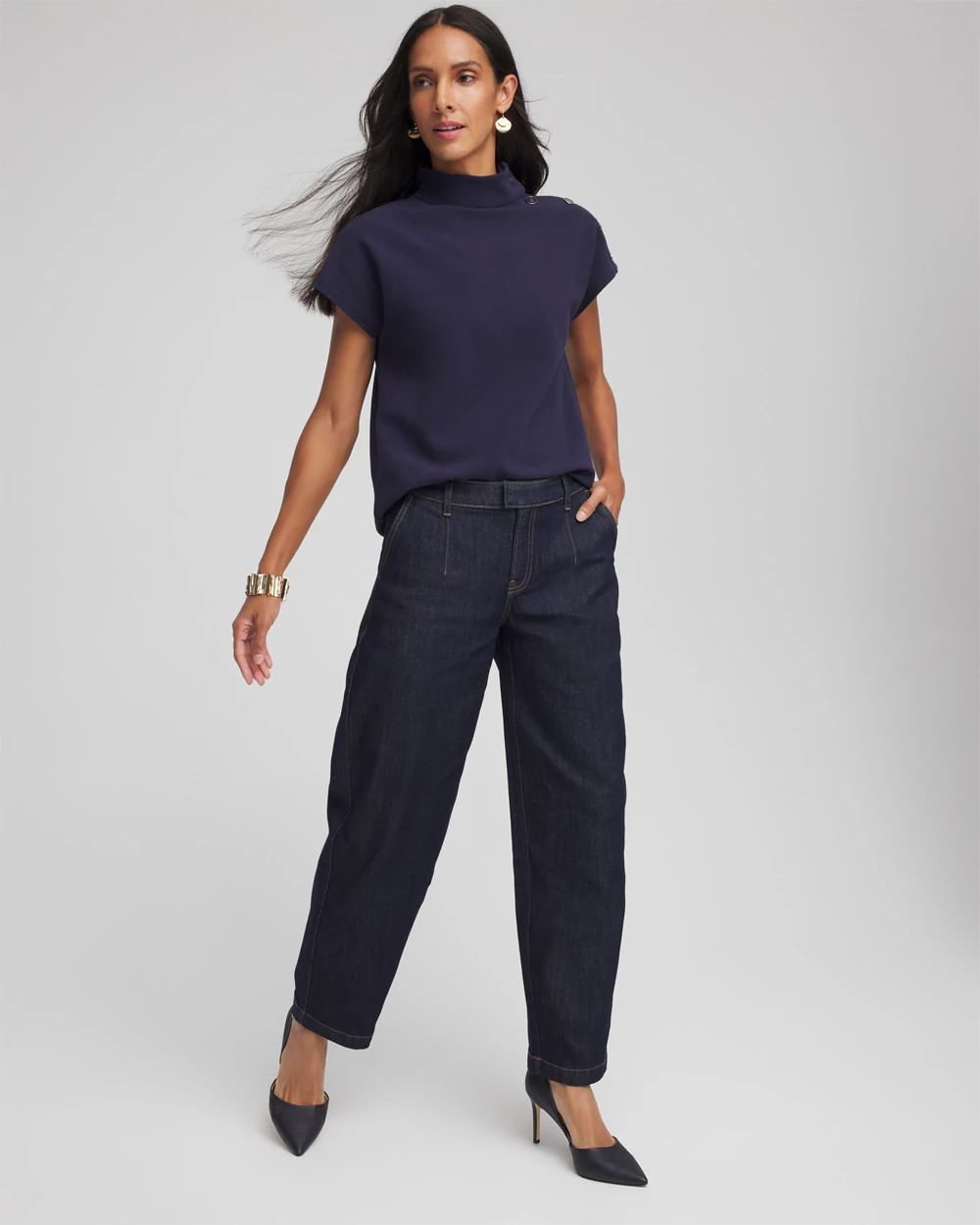 Tapered Trouser Jeans click to view larger image.