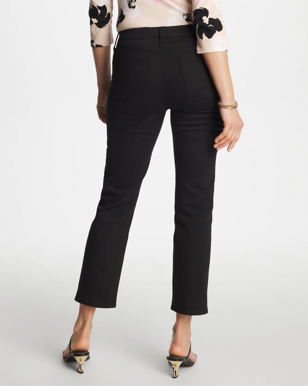 Girlfriend Slim Crop Jeans