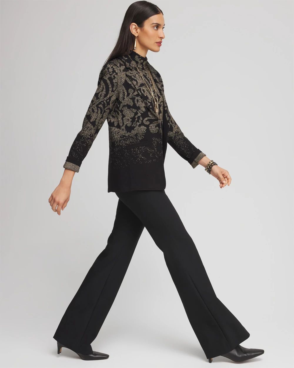 So Slimming®  Stretch Flare Pants