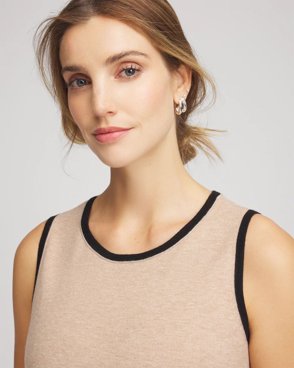 Zenergy® Luxe Cashmere-Blend Tank click to view larger image.