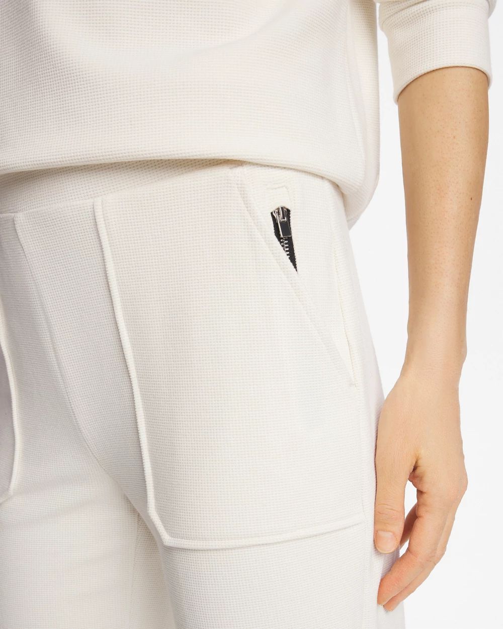 Zenergy® Soft Waffle Tapered Ankle Pants