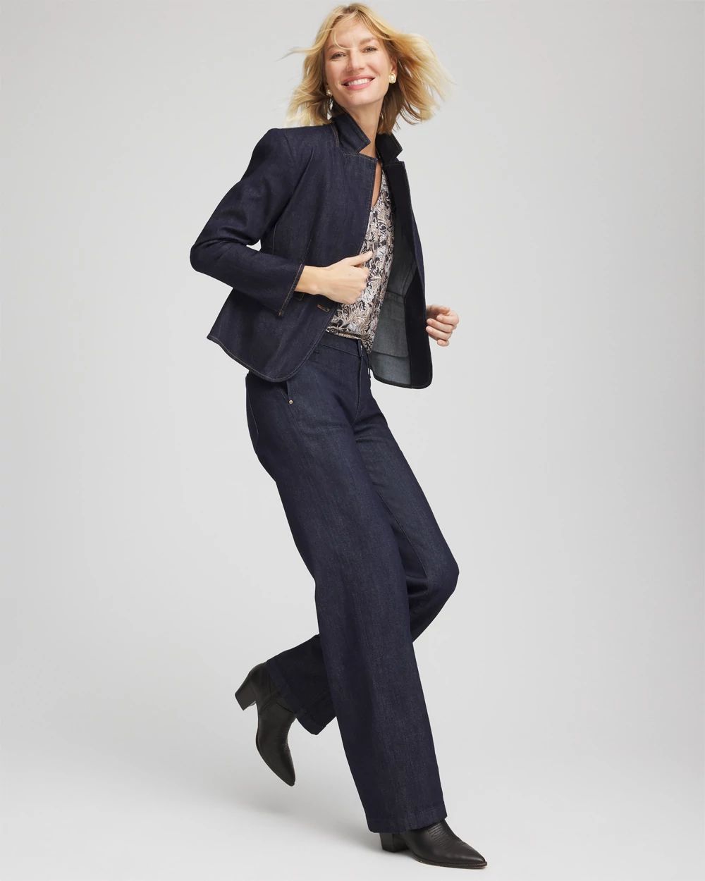 High-Rise Trouser Jeans click to view larger image.