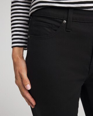 Cropped Girlfriend Kick-Flare Jeans click to view larger image.