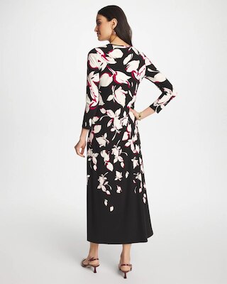 Column Knit Maxi Dress click to view larger image.