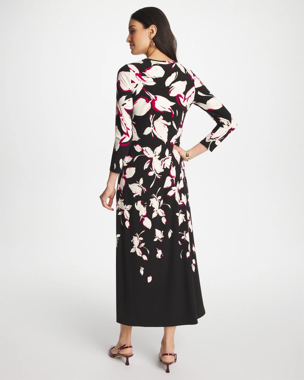 Column Knit Maxi Dress