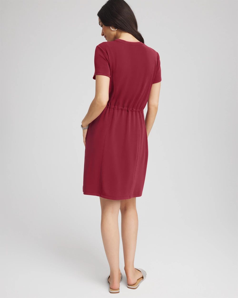 Zenergy® Bungee-Waist Dress click to view larger image.