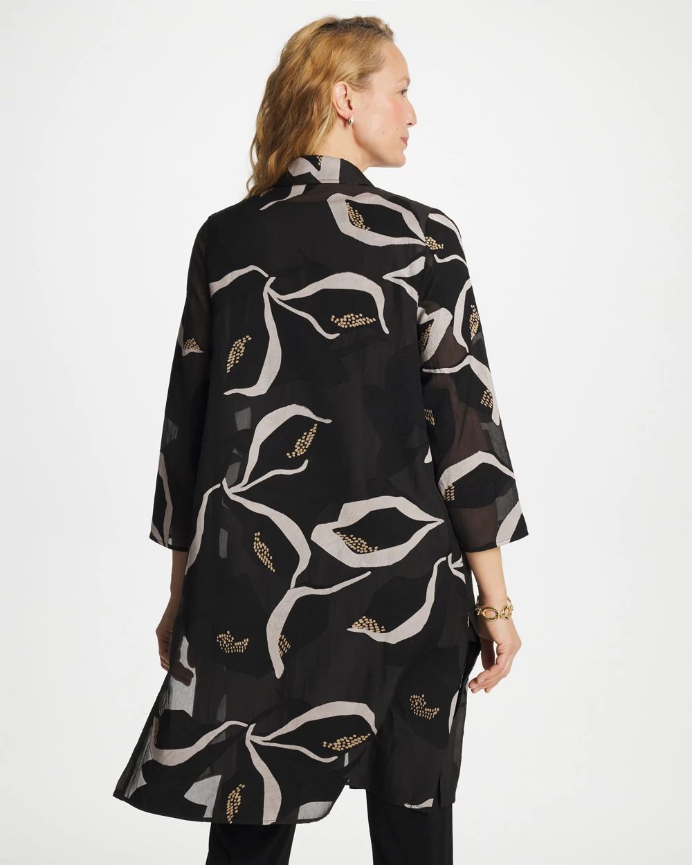 Travelers™ Collection Burnout Peace Lily Topper