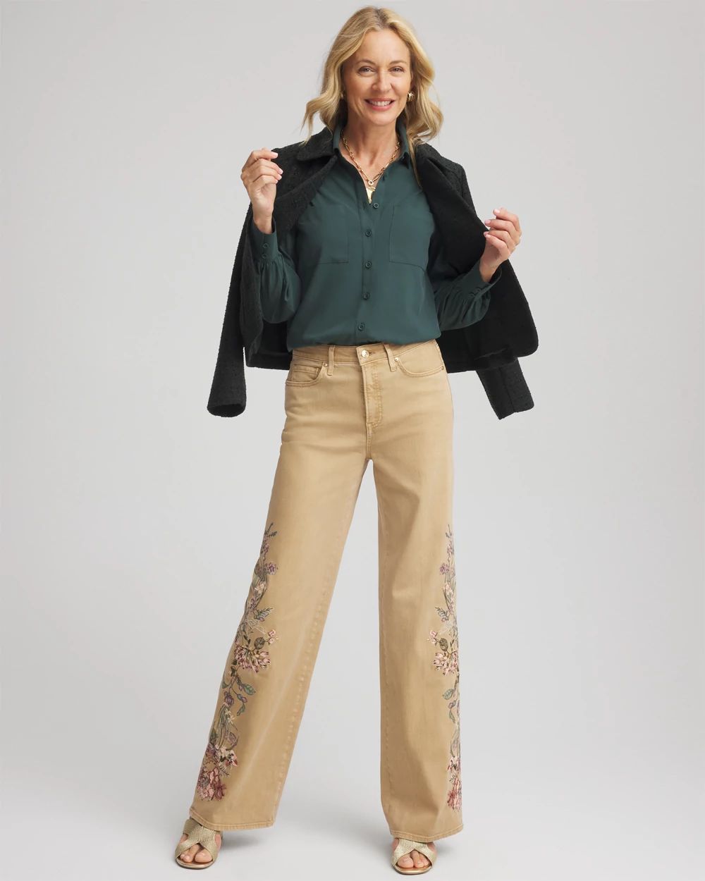 Classic-Fit Collared Shirt