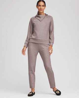 Zenergy® Sparkle Tapered Ankle Pants click to view larger image.