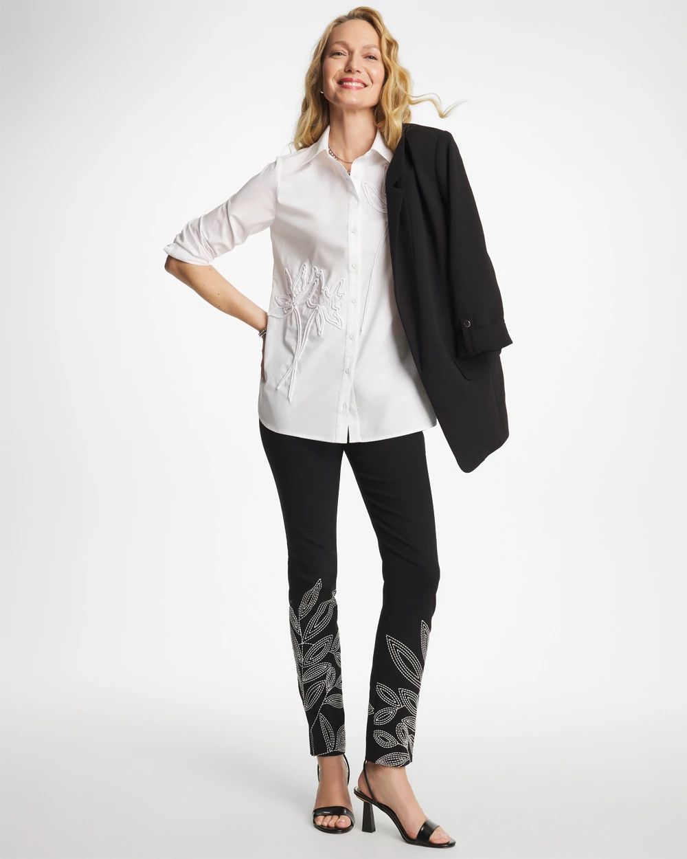 Poplin Soutache Tunic