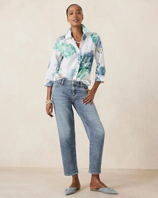 Cropped Boyfriend Jeans