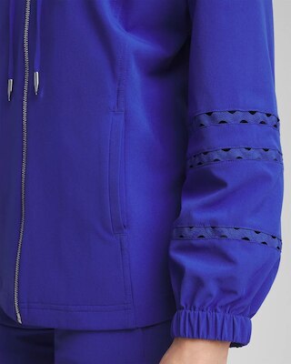 Zenergy® UPF Ric Rac-Trim Neema Jacket click to view larger image.